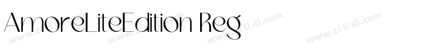 AmoreLiteEdition Reg字体转换